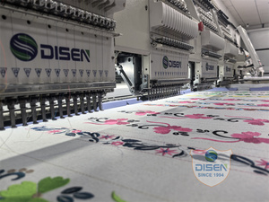 Disen thêu 4 đầu và 15 kim máy trong quảng châu nhiều màu sắc tự động 2 3 4-đầu 12 chủ đề thêu + Máy - Product Image 5