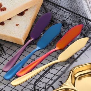 304 Stainless Steel Butter Knife Western-style Cheese Cutter Jam Cheese Knife Creative Peanut Butter Spatula Baking Scraper - Product Image 5