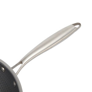<span class=keywords><strong>Wok</strong></span> chinois antiadhésif en acier inoxydable triple couche pour cuisine économe en énergie, vente en gros - Product Image 5