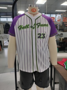Maillot de baseball personnalisé pour hommes, imprimé par sublimation, grande taille, respirant, anti-humidité, design OEM, série Teamwear - Product Image 3
