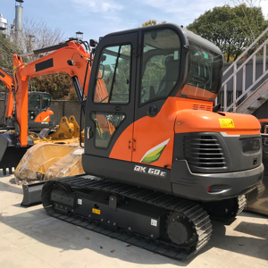 Doosan รถขุด DX60/DX55ขนาดเล็กเครื่องยนต์ yanmar ใช้1-6ton หน่วยน้ำหนักในการดำเนินงานมีปั๊มมอเตอร์ - Product Image 1