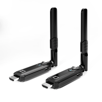 Hoomc 1080p 60Hz 400M Draadloze Hdmi Zender Ontvanger Extender 1 TX-2/4 Rx Audio Video Extender Hdmi Loop-Out Voor Tv Box