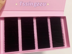 Tz 0.12Mm Cổ Điển Lông Mi Mở Rộng Fluffy Giả Chồn Lông Mi Duy Nhất Cá Nhân Bán Vĩnh Viễn Tự Nhiên Tìm Kiếm Lash Mở Rộng - Product Image 4