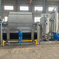 Automatischer Edelstahl 304 Vakuumfilter Trommelfilter mit 1 Jahr Garantie für Dicalciumphosphat-Produktionslinie