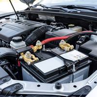 Connecteur de borne de batterie robuste en laiton 170g, type goujon, pince de batterie positive et négative pour applications marines, camions et automobiles