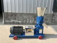 Machine à granulés d'aliments pour animaux de petite taille, portable, pour usage domestique, équipement de granulation de fourrage pour bétail