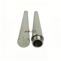 Diffuseur de bulles nano en métal poreux fritté SS, pierre de diffusion 2,0, 0,5 micron, éventail d'aération, pierre de carbonatation pour bière