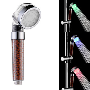 LED 3 Colors Changing Modern Rainfall Handheld Shower Head <strong>Bathroom</strong> Faucet <strong>Accessories</strong> - Product Image 2