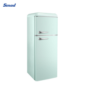 ตู้เย็นสองประตูแบบวินเทจ สีสันสดใส สไตล์เรโทร - Product Image 3