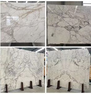 Marbre blanc Calacatta naturel poli turc importé, grande dalle, marbre Bianco Calacatta pour murs, sols et comptoirs - Product Image 5