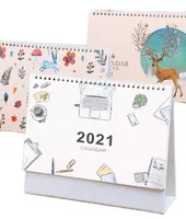 Più nuovo Disegno di Vendita Caldo di Trasporto Libero Strappare Mensile Avvento Scrivania Tavolo di Stampa Diaries Calendario 2021 Custom