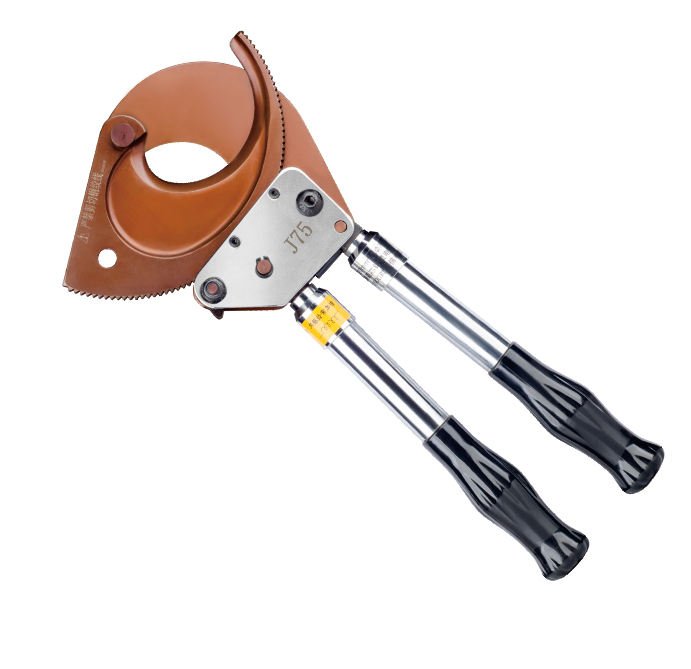 Manual Cable Cutting Tool ratchet cable cutter J75