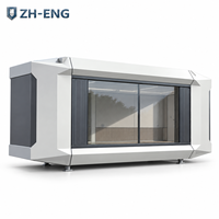 W3 Mini Space Pod Container House pour hôtel, entrepôt, espaces de vie compacts avec design européen