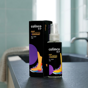 Colinco Spray Desodorante para Zapatos Antiolor de 100 ml, Perfume con Aroma que Elimina el Mal Olor de los Pies, Empaque en Caja Multicolor - Product Image 3