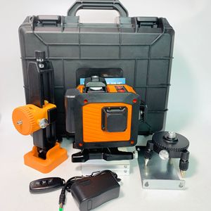 Nivel Láser Rotatorio Recargable de Haz Verde, Autonivelante, 360 Grados Horizontal y Vertical, 16 Líneas 4D para Azulejos y Carpintería - Product Image 2