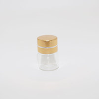 Botol Kaca Tester Parfum 1ml 2ml 3ml 5ml Botol Kaca Mini dengan Tutup Sekrup Pengurang Lubang Plastik Botol Kaca Kecil
