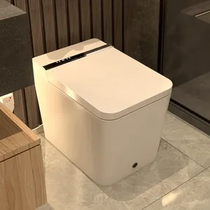 Bath P Trap Toilet For Home Smart Toilets With Voice Control