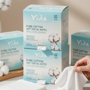 Toallas Faciales Desechables <span class=keywords><strong>de</strong></span> Algodón al por Mayor, 50/55 Hojas, para Lavado <span class=keywords><strong>de</strong></span> Manos <span class=keywords><strong>y</strong></span> Rostro, Limpieza, para <span class=keywords><strong>Viajes</strong></span>, <span class=keywords><strong>Hoteles</strong></span> <span class=keywords><strong>y</strong></span> Negocios - Product Image 1