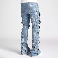 DiZNEW Fabricant de jeans, jeans en denim délavé personnalisés, dernières tendances streetwear américaines pour homme