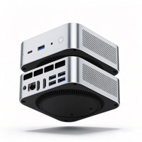 Mini PC de jeu avec RAM LPDDR5 12G 16G 24G intégrée, AMD Ryzen 5 6600H, SSD 2 To, Windows 11 Pro/Linux, WiFi 6, BT 5.2, 4K, OEM, vente en gros