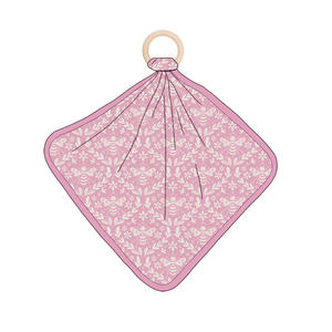 Couverture <span class=keywords><strong>de</strong></span> bébé en bambou respirante et hypoallergénique avec motif neutre forêt, idéale pour apaiser les nourrissons, doudou en bambou pour bébé - Product Image 5