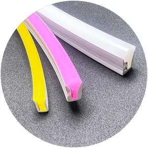 10x18mm neon led dapat dipotong, silikon murni tahan air IP67 6mm 8mm 10mm DC12V 2.5cm 1cm