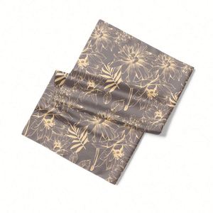 Custom Silk Scarf for Women Luxury Soft Lightweight Elegant Floral Print Fashion Accessory Gift <b>Wrap</b> for Ladies Spring Summer - Product Image 6