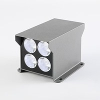 Projecteur mural extérieur LED double tête étanche IP65 pour cour, villa, couloir, jardin