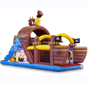 2024 <span class=keywords><strong>nouveau</strong></span> château gonflable géant de bateau de <span class=keywords><strong>pirate</strong></span> de conception et <span class=keywords><strong>jeu</strong></span> gonflable de ville d'amusement de glissière à vendre - Product Image 4