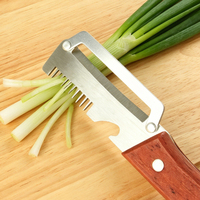 Originele multifunctionele keukenhulpjes van roestvrij staal, duurzaam, scherpe groente- en fruit schiller