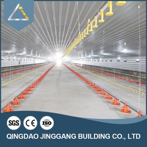 Сборный легкий дешевый дом для животных Cowshed, конструкция птицефабрики, низкая стоимость, стальная рама, промышленный сарай - Product Image 5