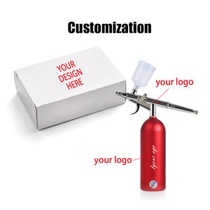 New Nail Painting Cake Air Brush Makeup Cordless Airbrush Compressor Kit <span class=keywords><strong>Tatoo</strong></span> Gun - Product Image 4