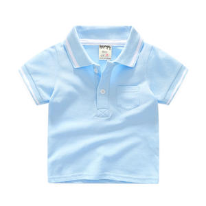 Proveedor Chino, Se Busca Distribuidor de Productos Nuevos, Camiseta Polo de Algodón Informal con Cuello Redondo para Niños, Verano, Tailandia - Product Image 1