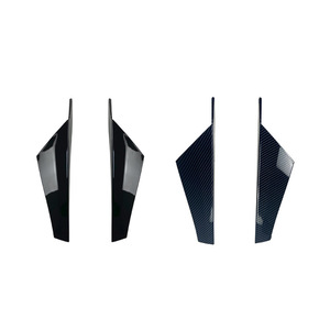 Aileron arrière Volkswagen Golf 8 Mk8 2020+ en fibre de carbone noire piano, texture ABS, spoiler de toit - Product Image 2