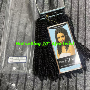 Estensioni per Capelli Sintetiche in Fibra Resistente al Calore, Pre-stirate, per Trecce Afro Twist, Spring Braid, Crochet Butterfly Locks <span class=keywords><strong>Passion</strong></span> - Product Image 2
