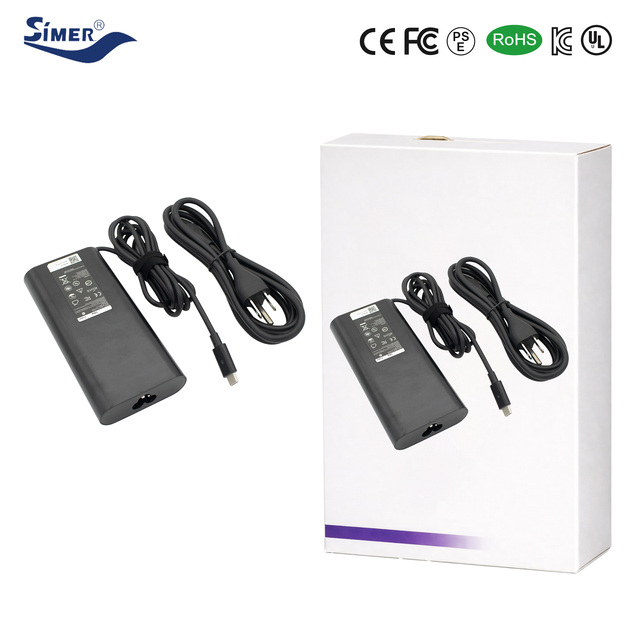 Universal 130W 19.5V 6.67A Type-C Laptop Charger Supports HP Dell Lenovo Asus Apple Microsoft Laptops