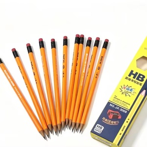 Lápiz de Madera Estándar HB Negro para Estudiantes, Disponible en Stock, Rendimiento Suave y Duradero, Lápiz de Madera para una Escritura Cómoda - Product Image 1