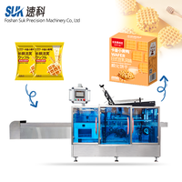 Machine d'emballage entièrement automatique pour sachets alimentaires, petits sacs et pochettes, ligne d'emballage en boîte haute vitesse