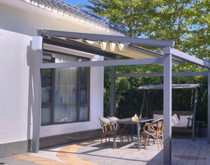 Elegante e Funcional Elegante retrátil Toldo Pergola Telhados <span class=keywords><strong>Canvas</strong></span> para Reuniões Outdoor Sombra retrátil para Gazebos - Product Image 1