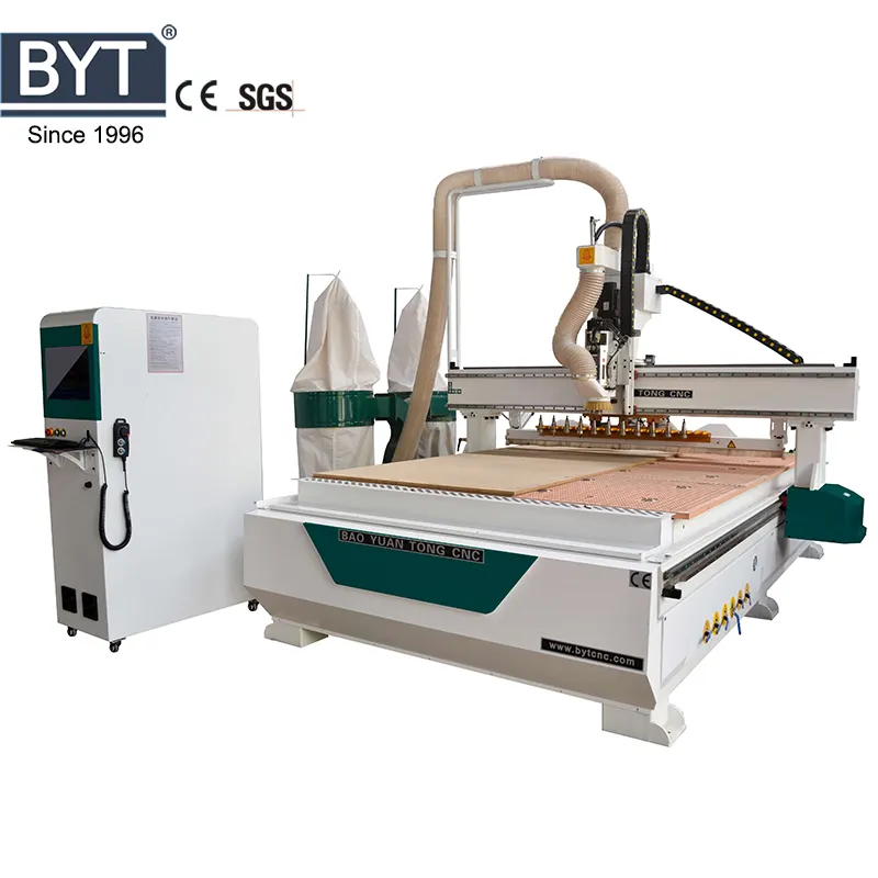 הפעלה קלה אוטומטי כלים מחליף ATC CNC נתב נגרות מכונות לעץ MDF PVC ACP CNC נתב