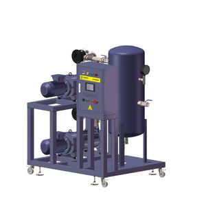 Double pompe à palettes rotatives sans huile avec réservoir de stockage Unité de vide Sans huile et propre Refroidissement par air à haute efficacité Compact Léger - Product Image 4