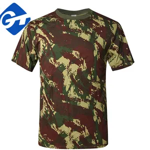 XINXING Custom Woodland camuflagem 100% Algodão Sportswear Formação Camiseta