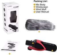 Microphone vidéo directionnel à condensateur sans fil Comica CVM-V30 PRO USB Type-C super cardioïde, portable et léger