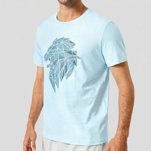 Men Casual Printing T Shirt Wholesale Manufacturer Custom Logo Loose Fit 100% Cotton Gym Oversized Blank Tees Supplier - Product Image 1