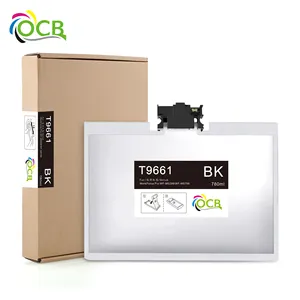 MWEI High Quality T9661 Compatible Ink Cartridge Ink Bag With Pigment Ink For Epson WorkForce Pro WF-M5299 M5799 Printer