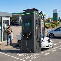 Station de recharge rapide pour véhicules électriques 120 kW DC CCS2, station de recharge commerciale pour véhicules électriques