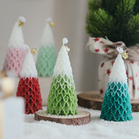 Arbre de Noël fait main Aromathérapie Bougie Coffret Cadeau Décorations et Souvenirs de Fête Créatifs pour Atmosphère Festive