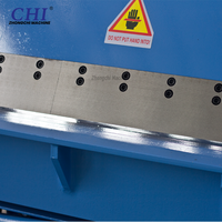 Machine à plier et à cintrer les tôles en acier CHI, électrique, manuelle, composants moteur en acier au carbone, longueur de pliage 2500 mm, 1 unité