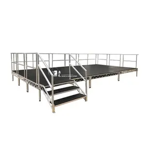 Hot selling indoor/outdoor performances on high-quality aluminum portable stage