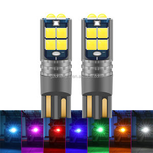 T10 3030 10SMD LED éclairage de plaque d'immatriculation intérieur de <span class=keywords><strong>voiture</strong></span> Canbus décodage haute liseuse nouveau 12V blanc/ambre/rouge/bleu/vert - Product Image 3